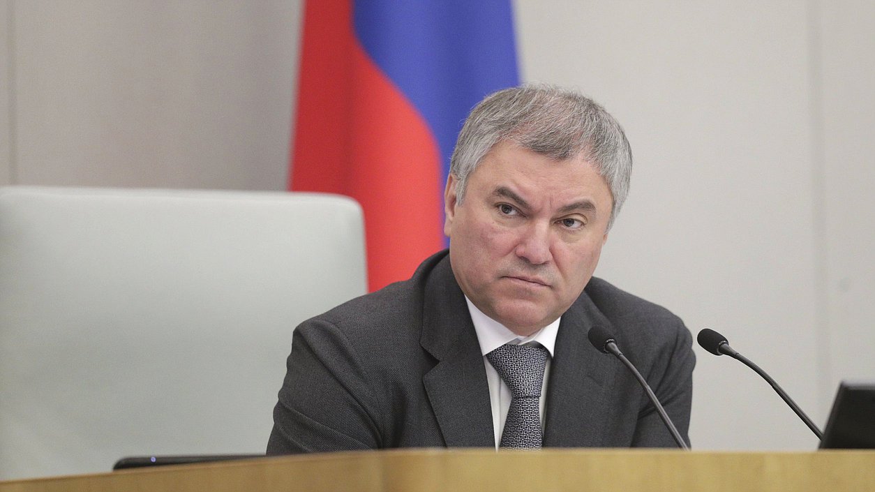 Володин рассказал о работе депутатов Госдумы в Донбассе