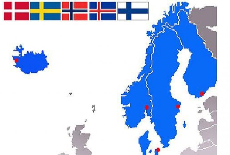 Группа северных стран. Северный Союз скандинавских стран. Скандинавские страны Финляндия.